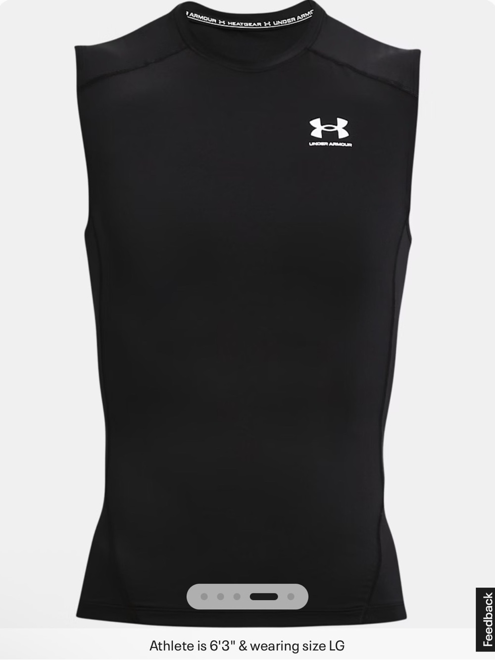 Men's Under Armour Compression Shirt -Size XL